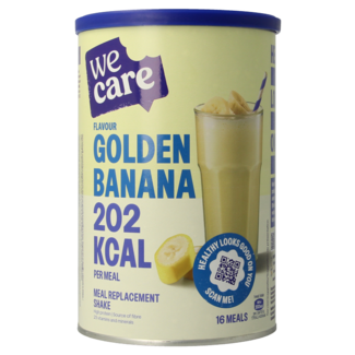 WeCare Mahlzeitersatz-Shake Goldene Banane 436 Gramm