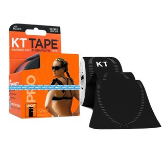 KT Tape Pro Uncut Tape Rolle 5 Meter schwarz 1 Stück