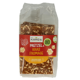 Dr. Karg's Crackers bretzel au fromage bio 160 g