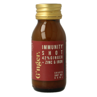 G'nger Ginger Immunity Shot 60 Millilitre