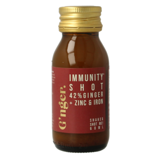 G'nger Shot gember vruchtensap immunity 60 Milliliter