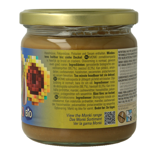 Zonnebloempasta bio 330 Gram