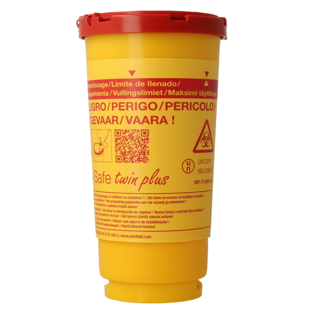 Collecteur d'aiguilles 500 ml 1 pièce