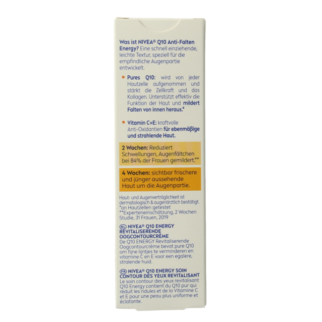 Crème contour des yeux Q10 Power Energy 14 ml