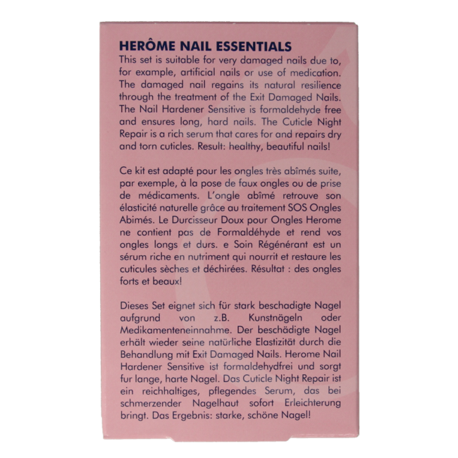 Zestaw Essentials do bardzo zniszczonych paznokci 1 Zestaw