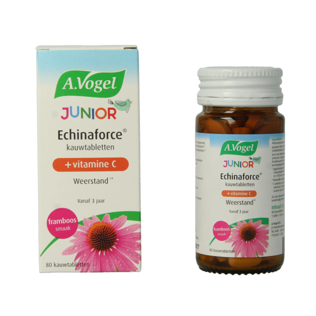Echinaforce junior & vitamine C 80 Kauwtabletten