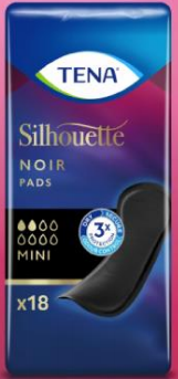 Tena Assorbenti Mini Silhouette Noir 18 Pezzi