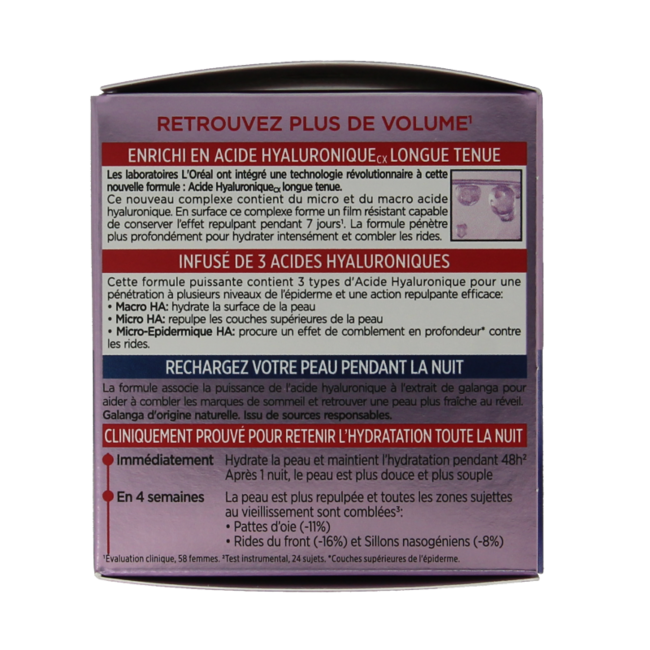 Crema notte Revitalift Filler 50 Millilitri