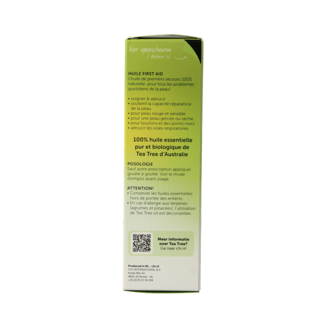 Organic tea tree (first aid) 20 millilitres