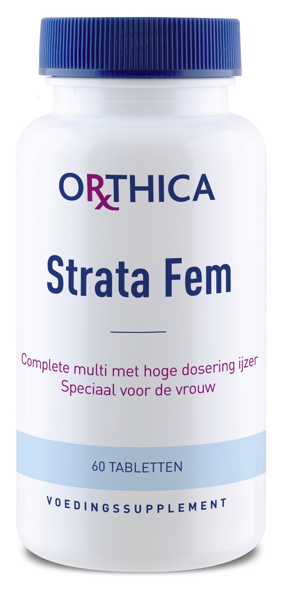 Orthica Strata fem 60 compresse | Multivitaminico Donna