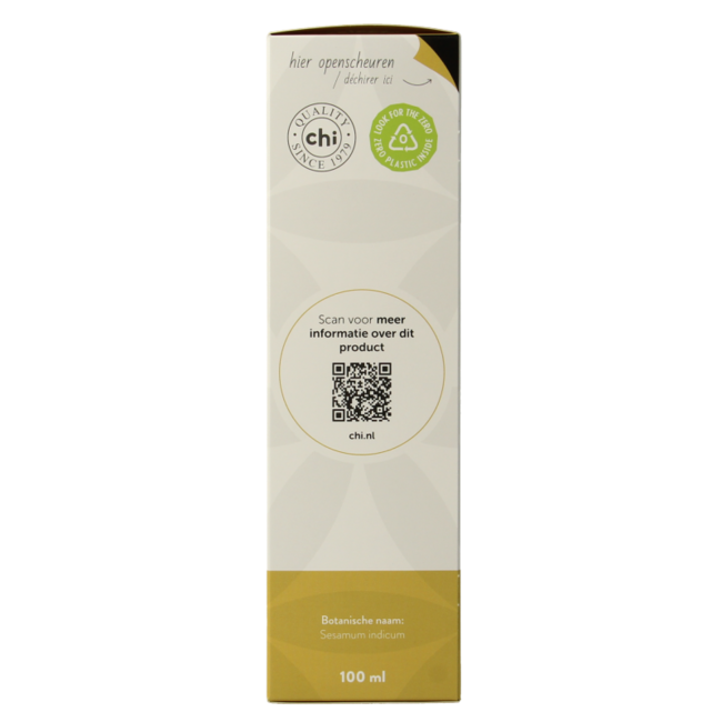 Sesamzaad olie bio 100 Milliliter
