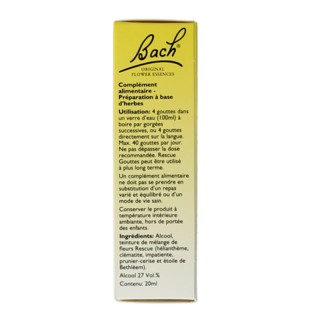 Rescue druppels 20 Milliliter