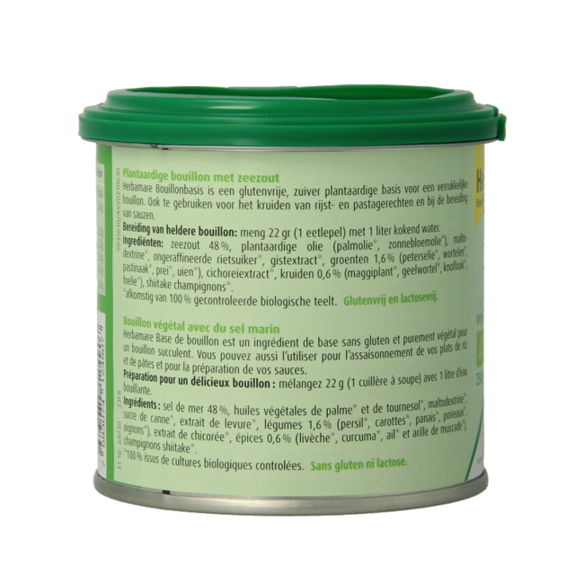 Herbamare organic bouillon base 250g