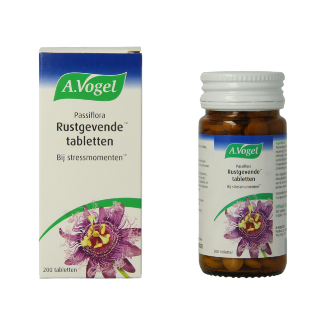Passiflora rustgevende tabletten 200 Tabletten
