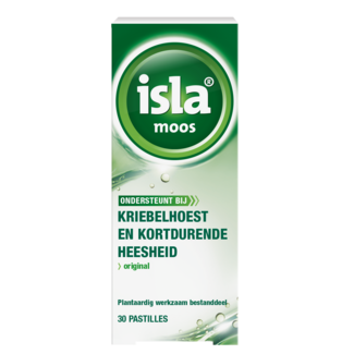 Isla Moos Halspastillen 30 Pastillen