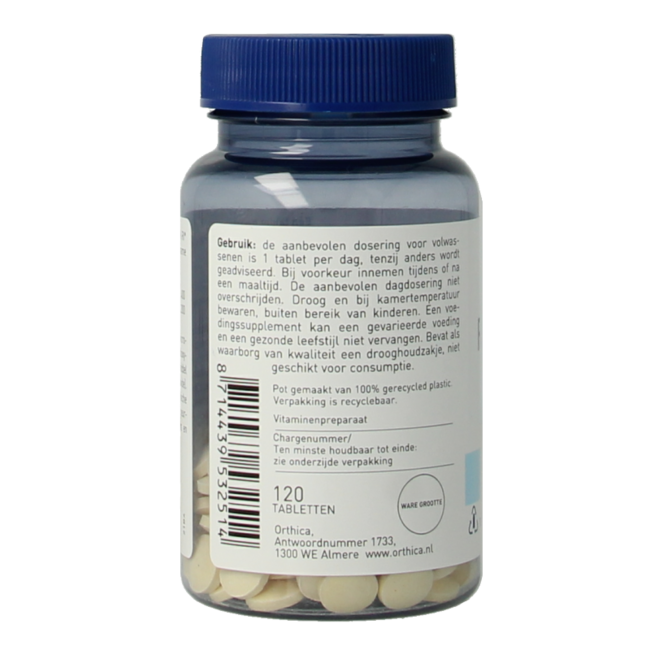 Foliumzuur 800 120 Tabletten