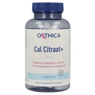 Orthica Cal Citrate + 60 Comprimés