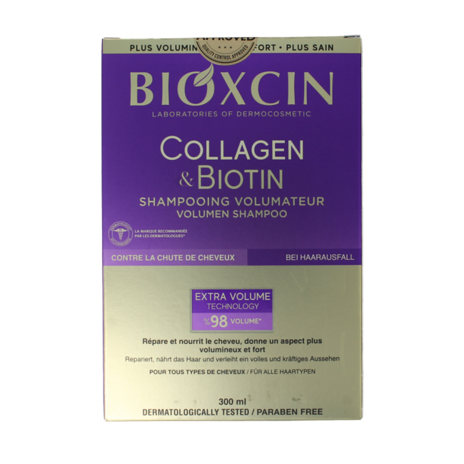 Collagen volume shampoo 300 Millilitres