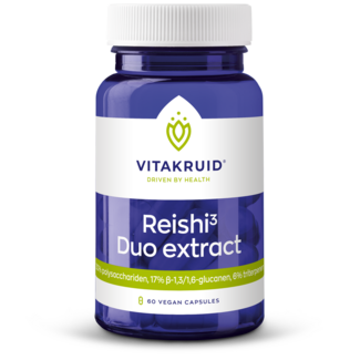 Vitakruid Extrait de Reishi duo 60 Gélules végétariennes