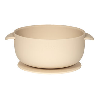 Jikkies Silicone bowl beige 1 Piece