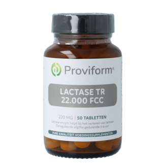 Proviform Lactasa TR 22.000 FCC 50 comprimidos
