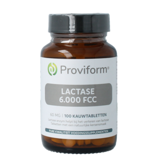 Proviform Lactasa 6.000 FCC 100 comprimidos masticables