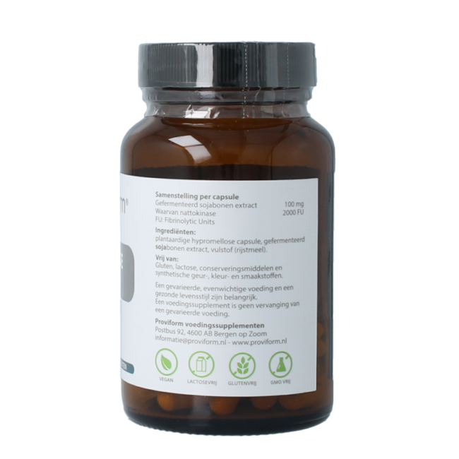 Nattokinase 100 mg 2000 FU 90 Gélules végétariennes