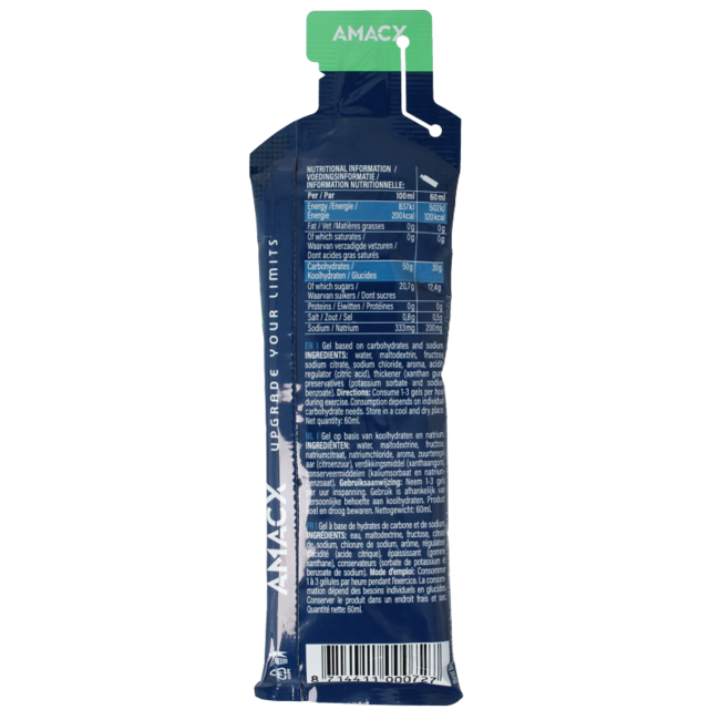 Energy drink gel citrus 60 Millilitres