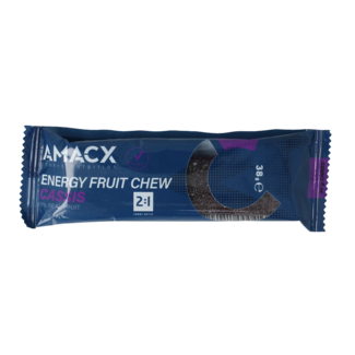 Amacx Energy fruit chew czarna porzeczka 38 g