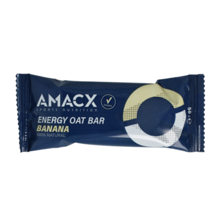 Amacx Barre énergétique à l'avoine banane 40 grammes