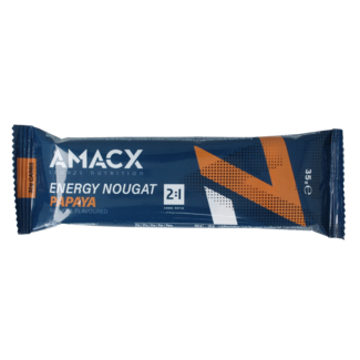 Amacx Nougat énergétique papaye 37 Grammes