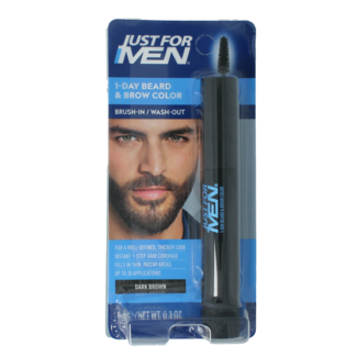 Just For Men Barba / cejas marrón oscuro 9 mililitros