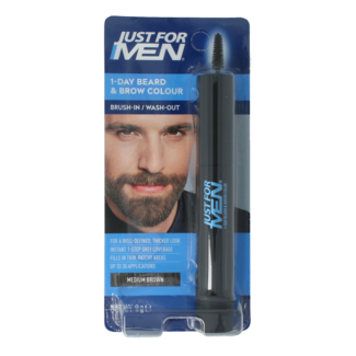 Just For Men Bart- / Augenbrauenfarbe mittelbraun 9 Milliliter