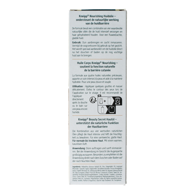 Aceite corporal Beauty Secret 100 mililitros