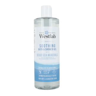 Westlab Gel de baño y ducha con minerales del Mar Muerto 500 mililitros