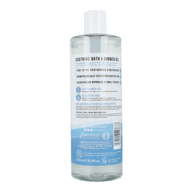 Bad en douchegel dode zee mineralen 500 Milliliter