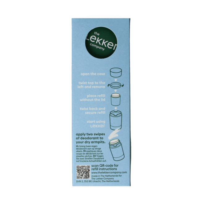 Deodorant refill starter be active 40 Gram