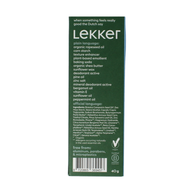 Recharge de déodorant starter be active 40 grammes