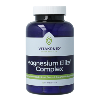 Vitakruid Magnesium elite6 Komplex u.a. Lysinat & Pidolat 90 Tabletten