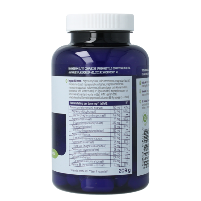 Magnesium elite6 complex dont lysinate & pidolate 90,00 comprimés