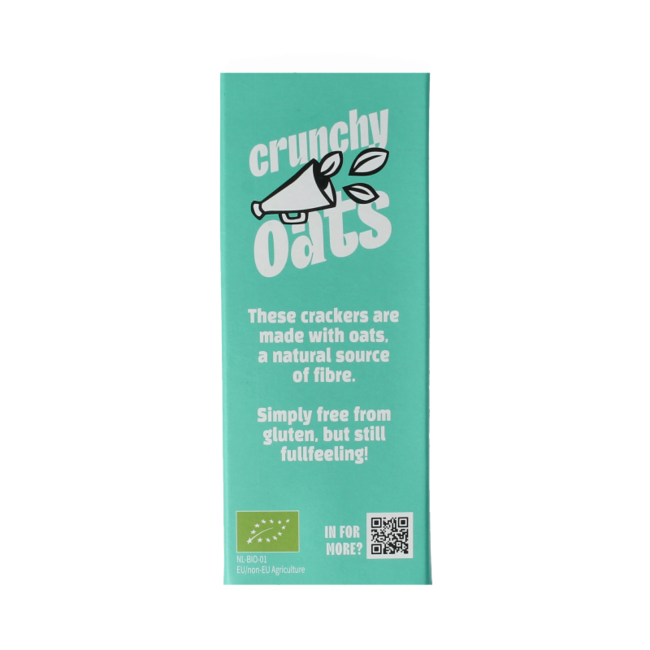 Crackers de avena con romero free from gluten bio 100 gramos