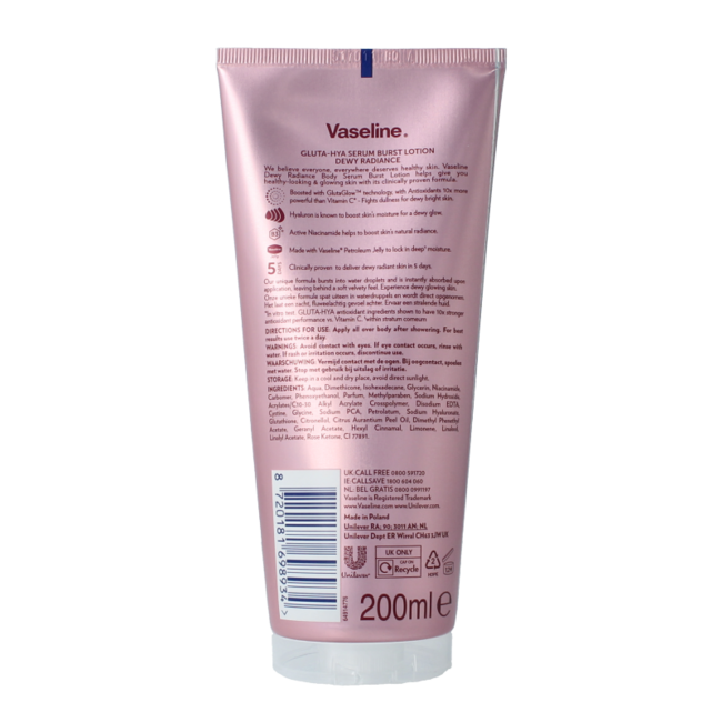 Gluta-hya dewy radiance 200 Millilitre