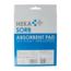 Absorbent dressing 10x10cm sterile 10 Pieces
