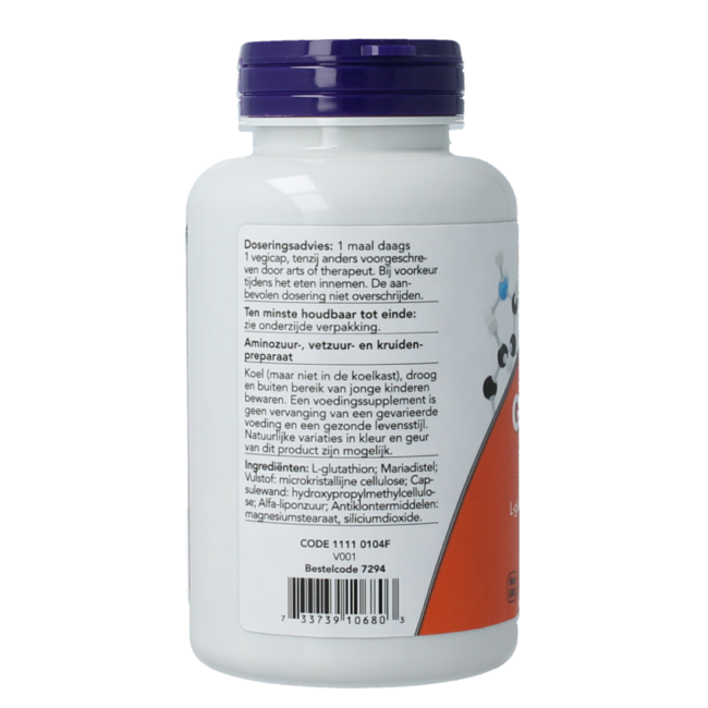 Glutathione DTX complex 60 Vegetarian capsules