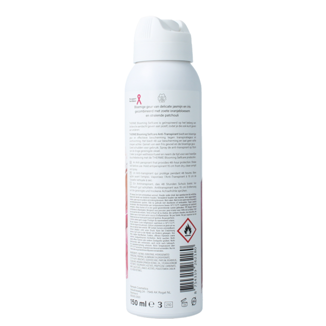Blooming selfcare anti-transpirant 150 millilitres