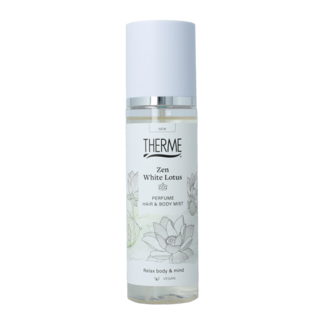 Therme Zen white lotus parfum brume pour cheveux et corps 200 Millilitres