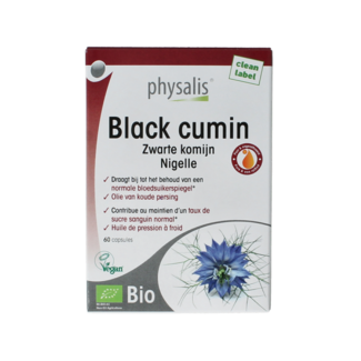 Physalis Black cumin bio 60 gélules