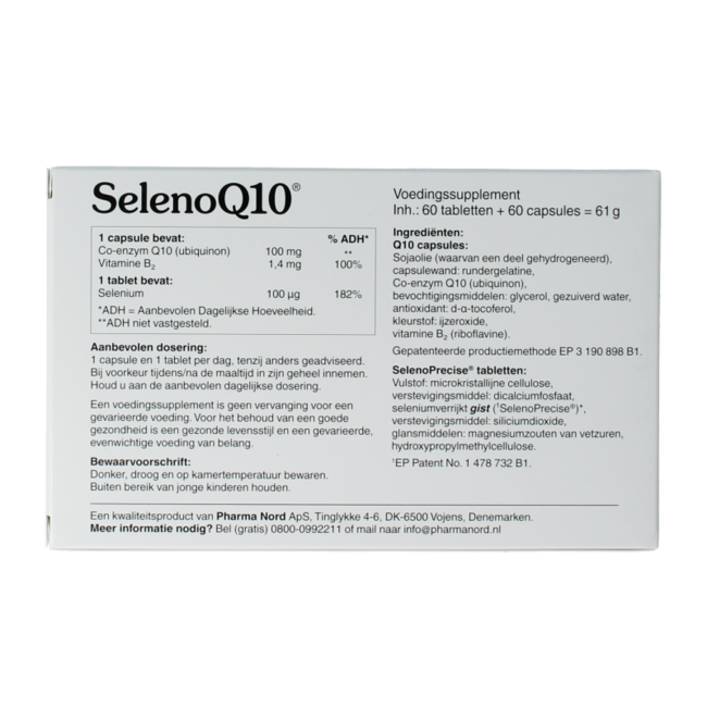 Selen Q10 60 Kapseln & 60 Tabletten 120 Stück