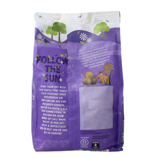 Muesli nuts seeds organic 375 Gram