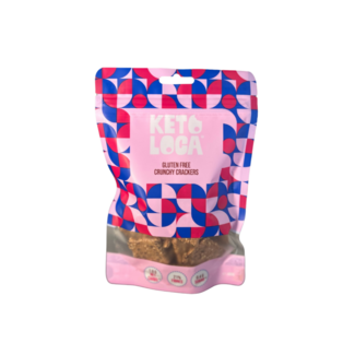 KETO LOCA Crackers keto 100 gramos